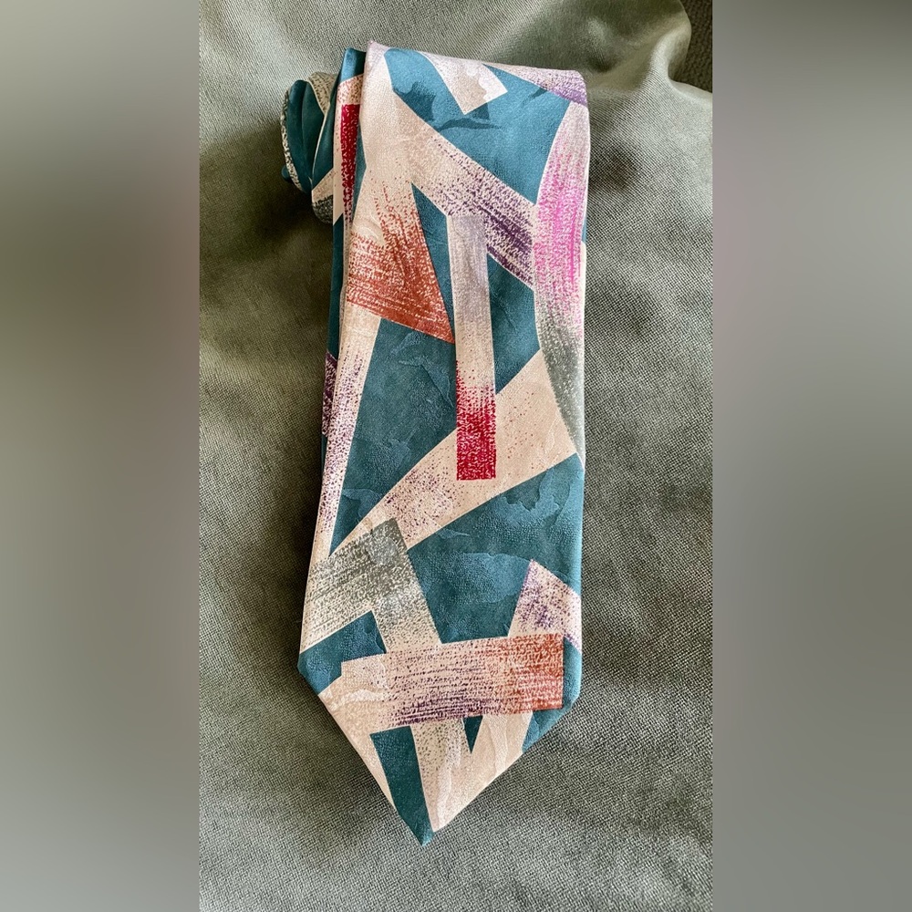 Super Cool Abstract Vintage 90’s Tie